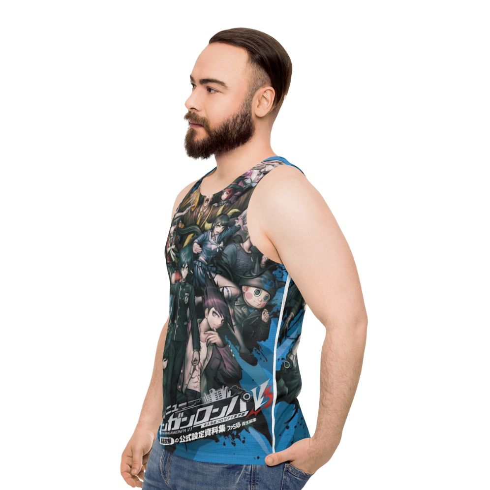 Danganronpa V3 Killing Harmony Unisex Tank Top - men side