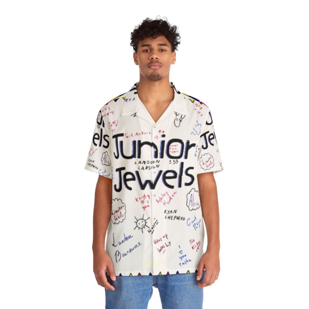 Junior Jewels Tropical Hawaiian Shirt - People Front