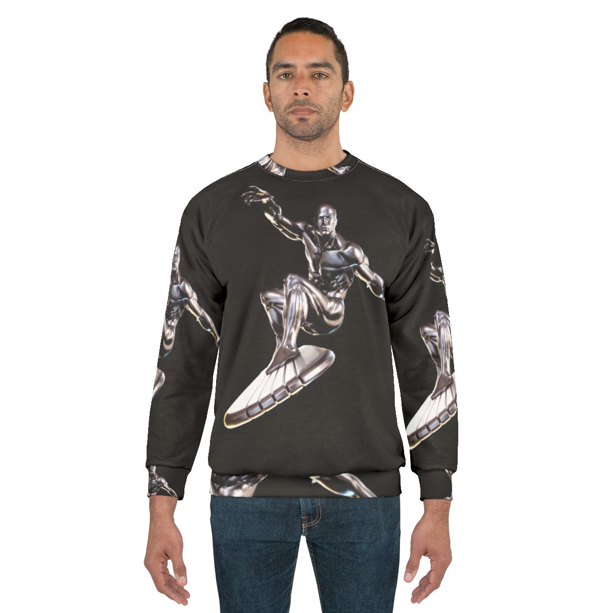 Silver Surfer Herald Of Galactus Comic Book Superhero Sweatshirt - men