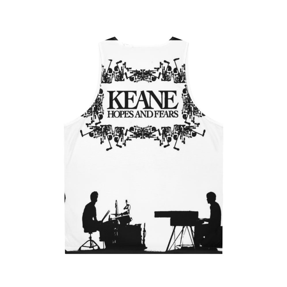 Hopes and Fears Unisex Keane Band Tank Top - Back