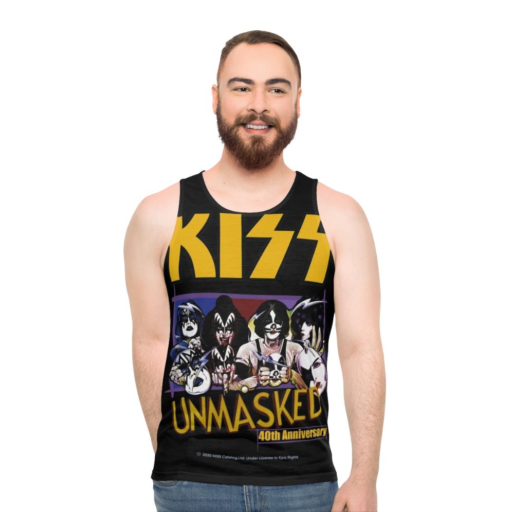 Kiss Unmasked Fan Art Unisex Tank Top - men