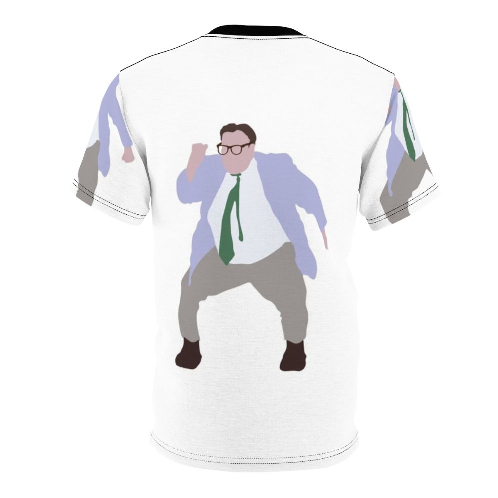 Matt Foley inspirational speaker t-shirt design featuring Chris Farley character - Back