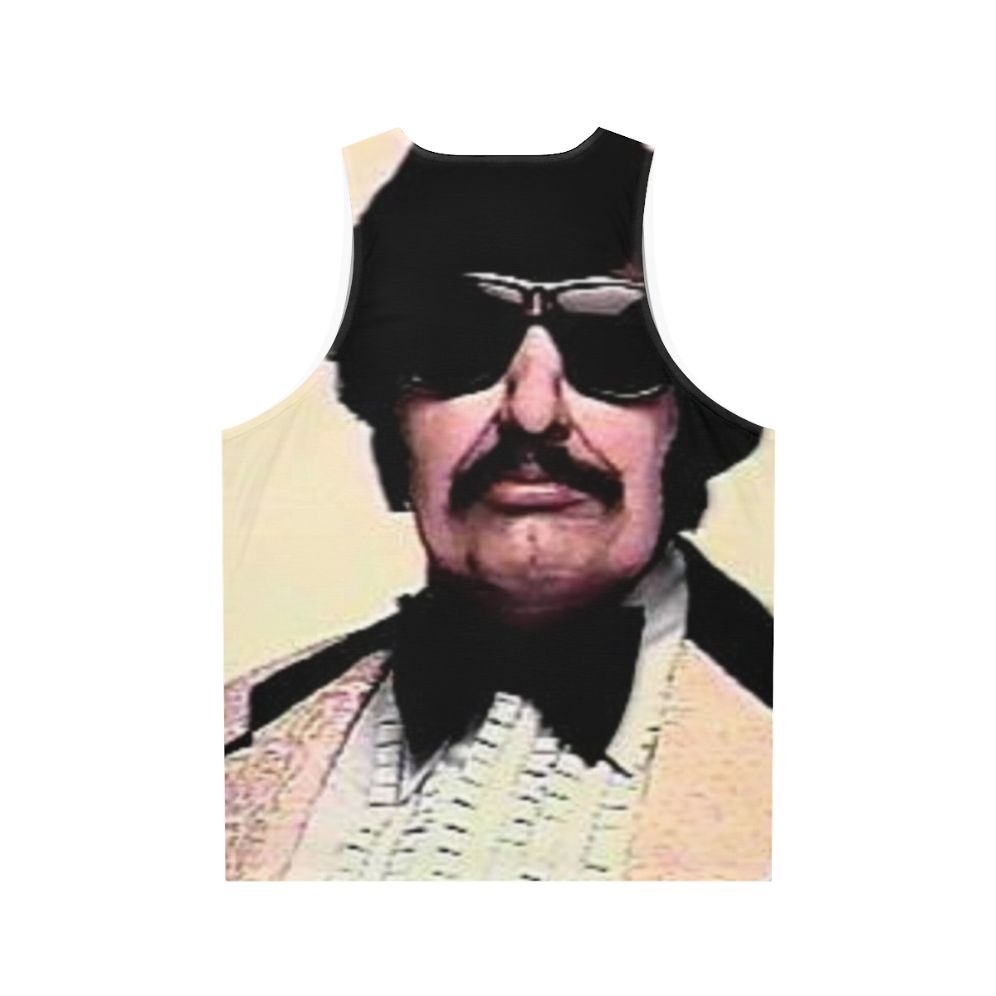 Tony Clifton Unisex Retro Pop Culture Tank Top - Back