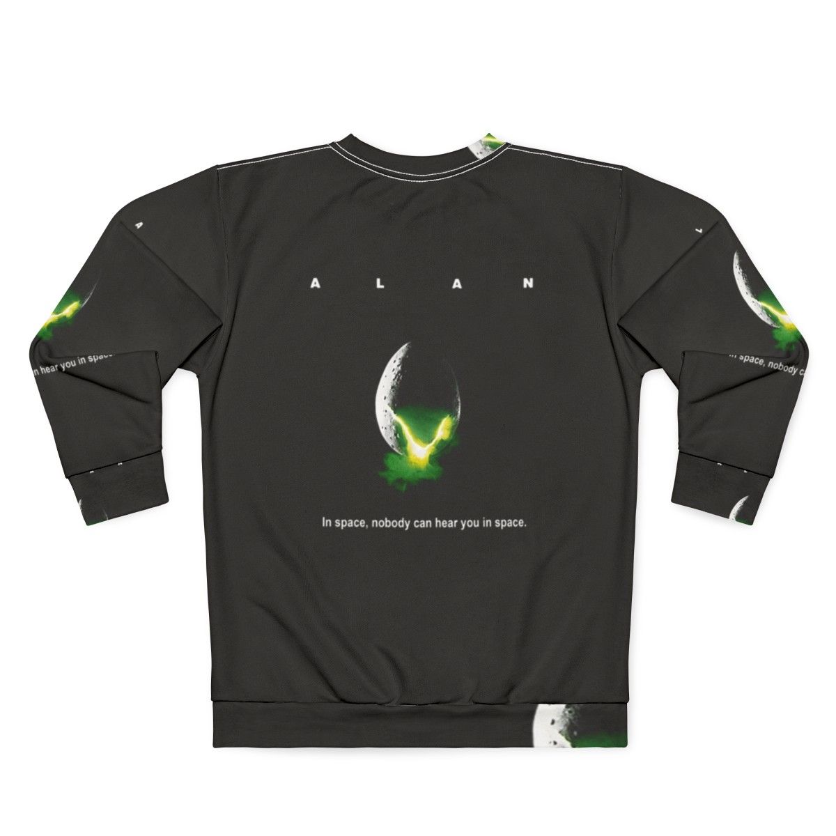 "Alan Alien" Parody Sweatshirt - Back