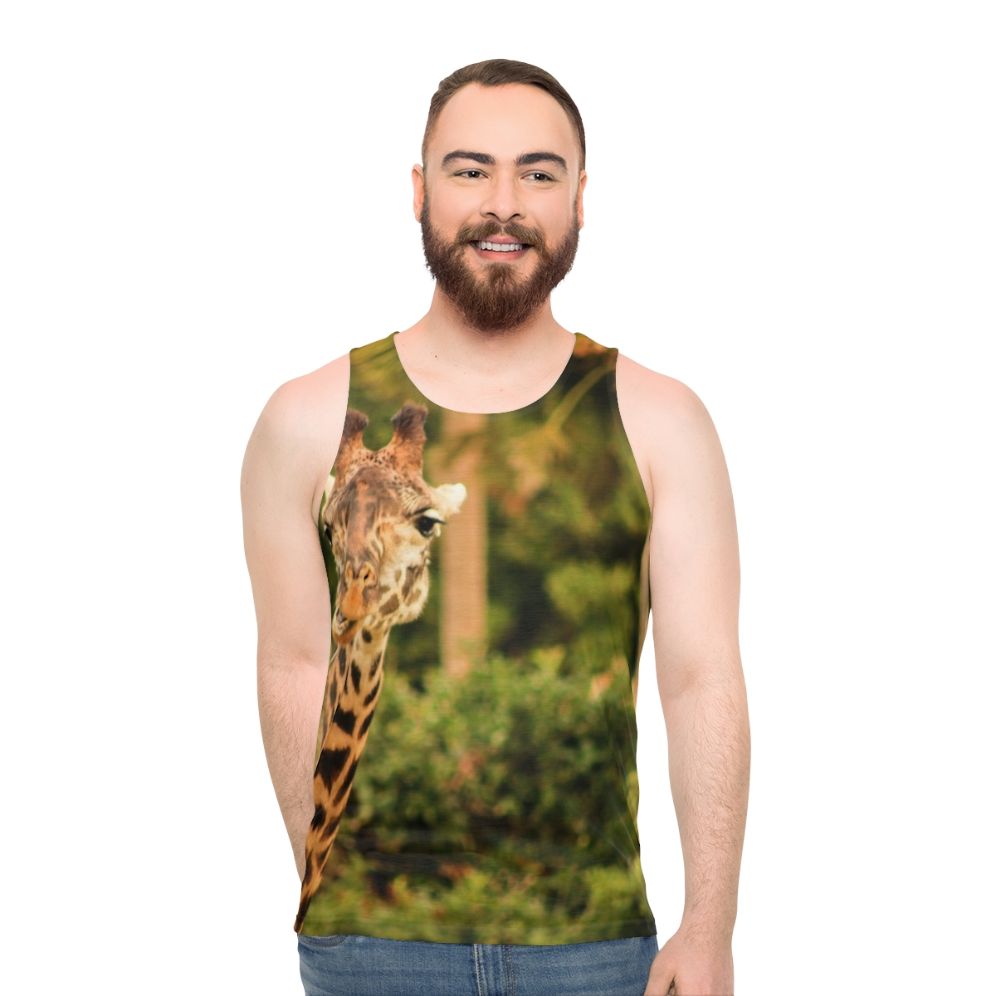 Giraffe Shock Unisex Adventure Tank Top - men