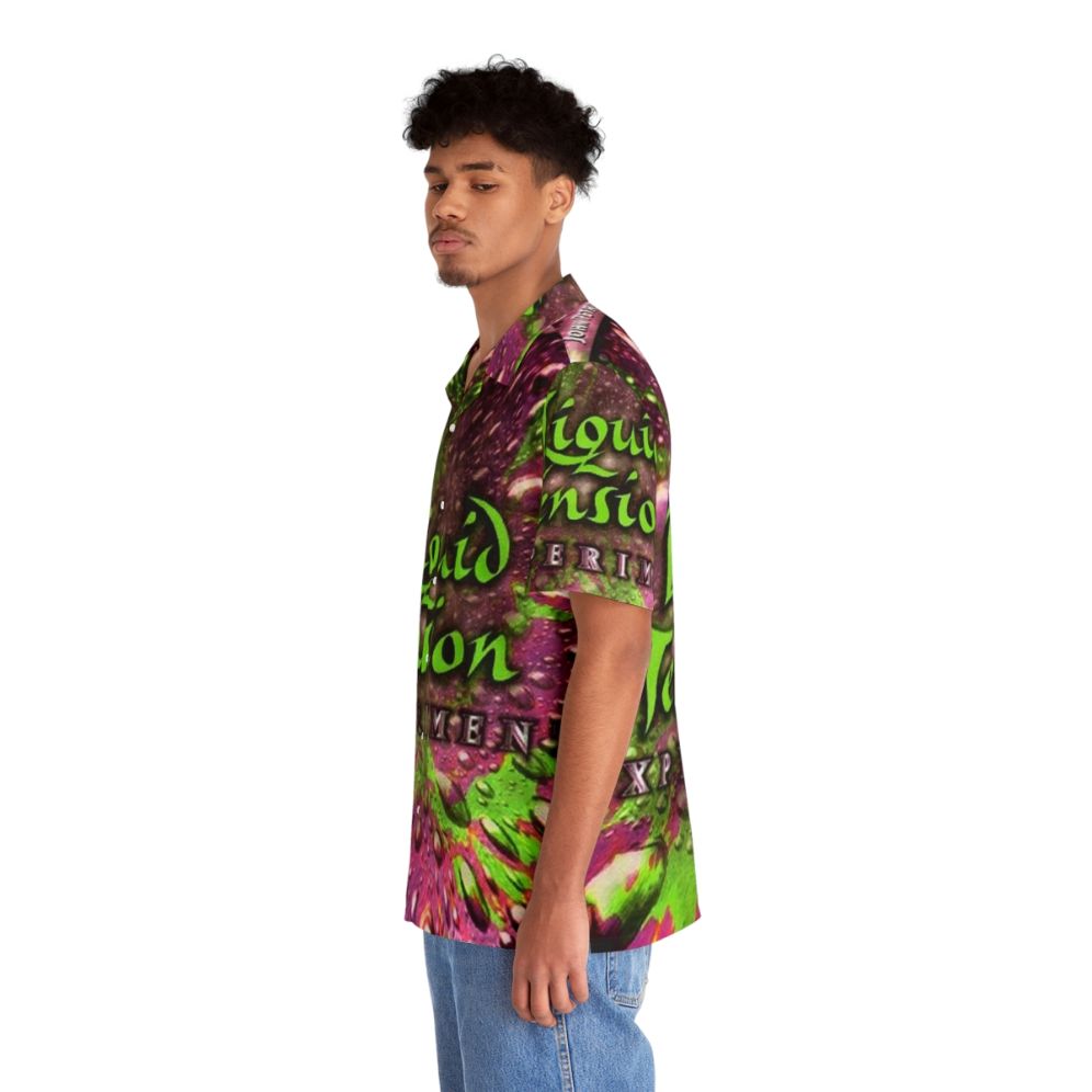 Liquid Tension Experiment Hawaiian Shirt featuring the iconic progressive rock band - People Left