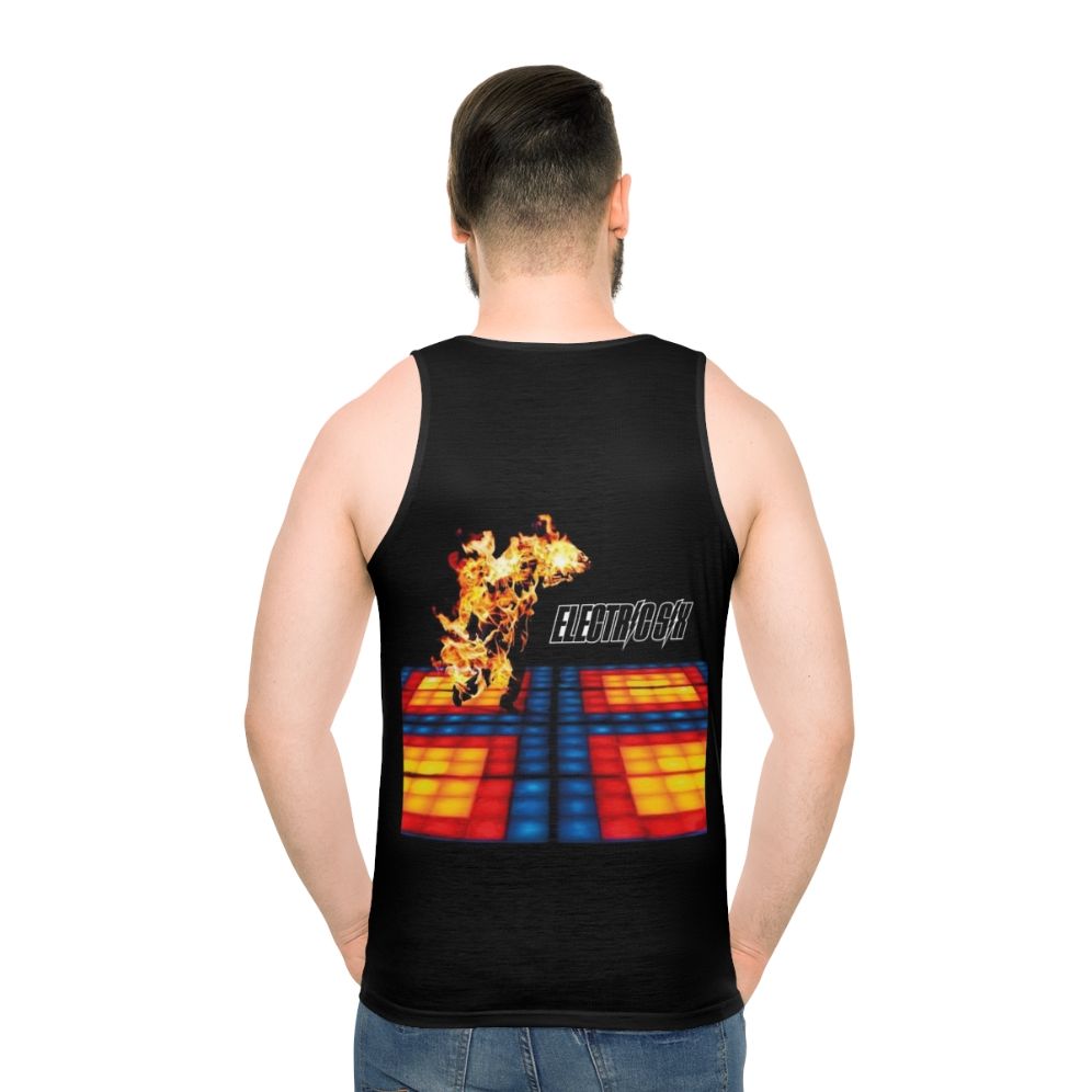 Electric Six Fire Album Unisex Tank Top - men back