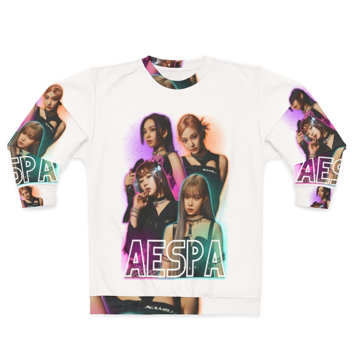 Aespa Members Winter Concept Sweatshirt