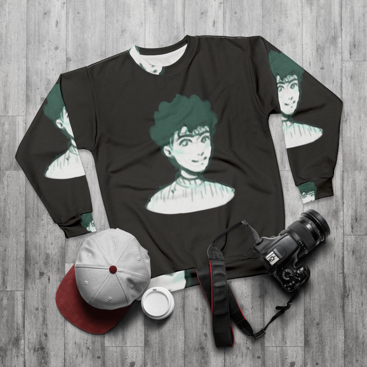 Charlie Spring Heartstopper Inspired Sweatshirt - flat lay