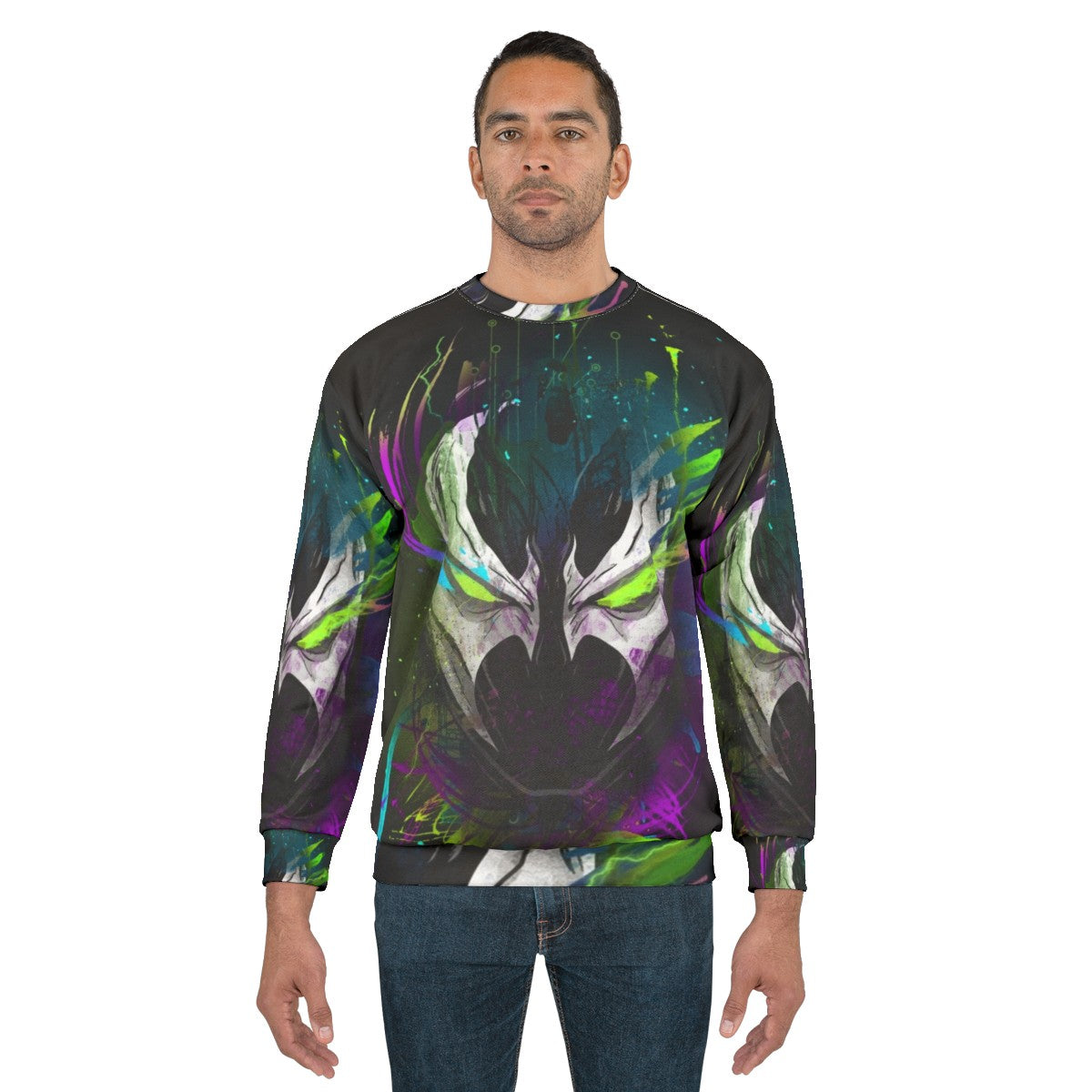 Spawn in the Disco Lithium Multicolor Sweatshirt - men