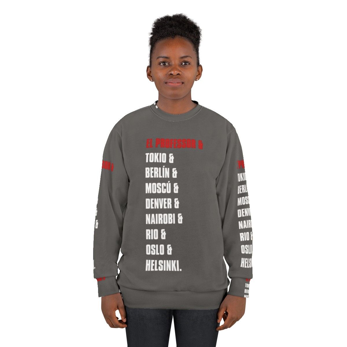 Money Heist La Casa De Papel Sweatshirt - women