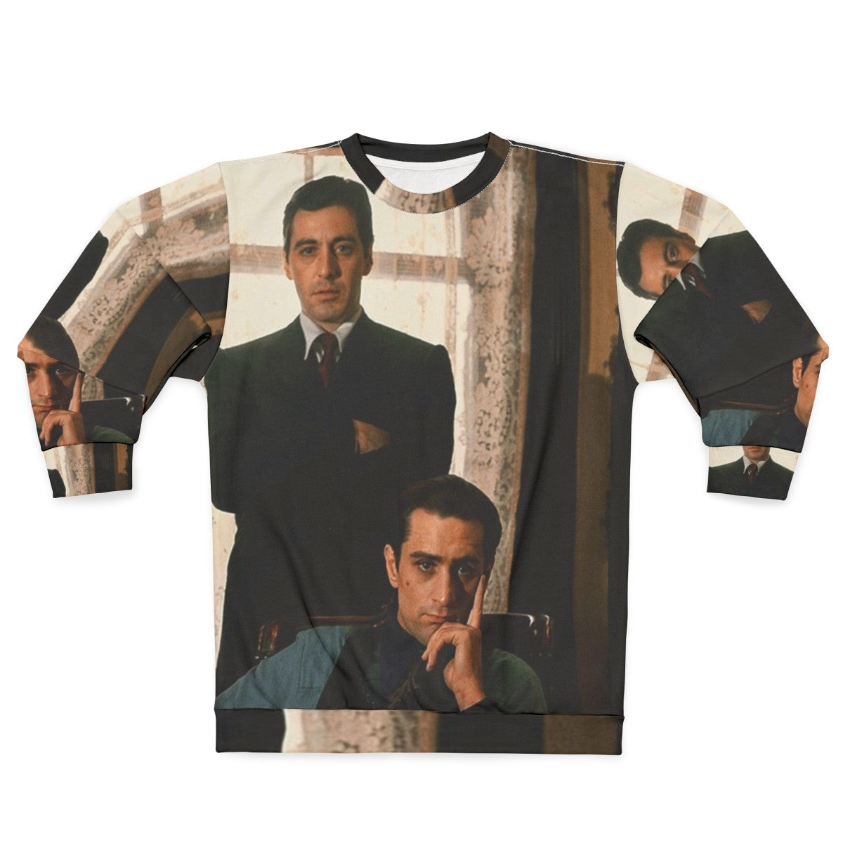 "The Godfather" Al Pacino and Robert De Niro Sweatshirt