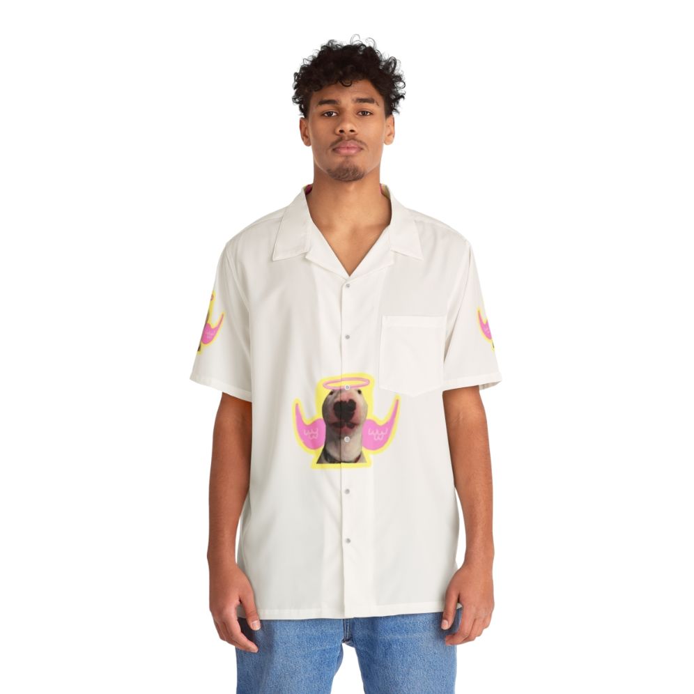 Walter Dog Hawaiian Shirt - People Front