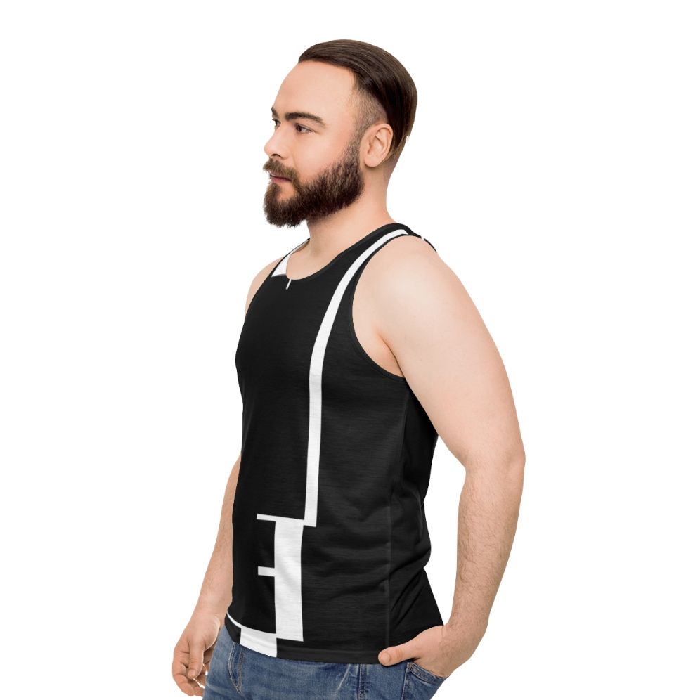 Bauhaus Ausstellung 1923 Unisex Tank Top - men side