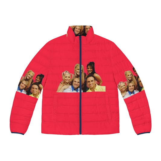 Hi-5 cast puffer jacket, featuring the iconic 90s Australian children's TV show characters