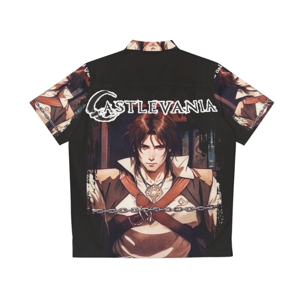 Castlevania Trevor Belmont Vampire Killer Netflix Hawaiian Shirt - Back