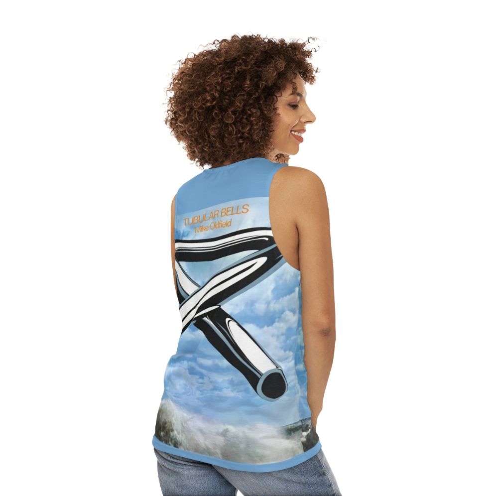 Tubular Bells Unisex Tank Top by Mike Oldfield - women back