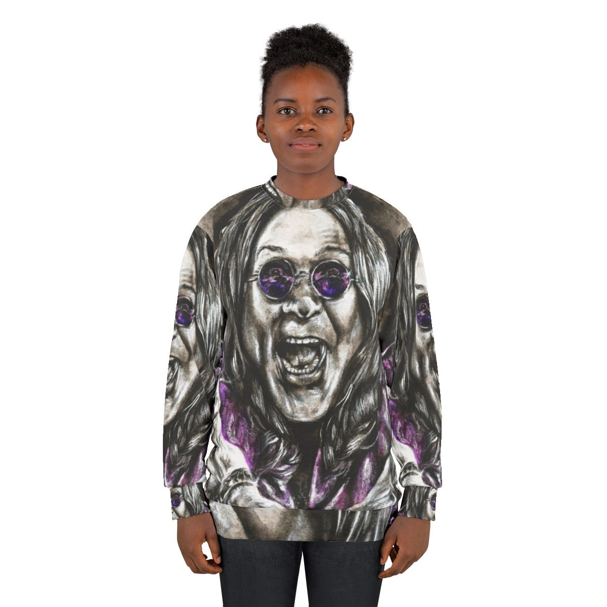 Paranoid Ozzy Osbourne Children of the Grave Heavy Metal Sweatshirt - women