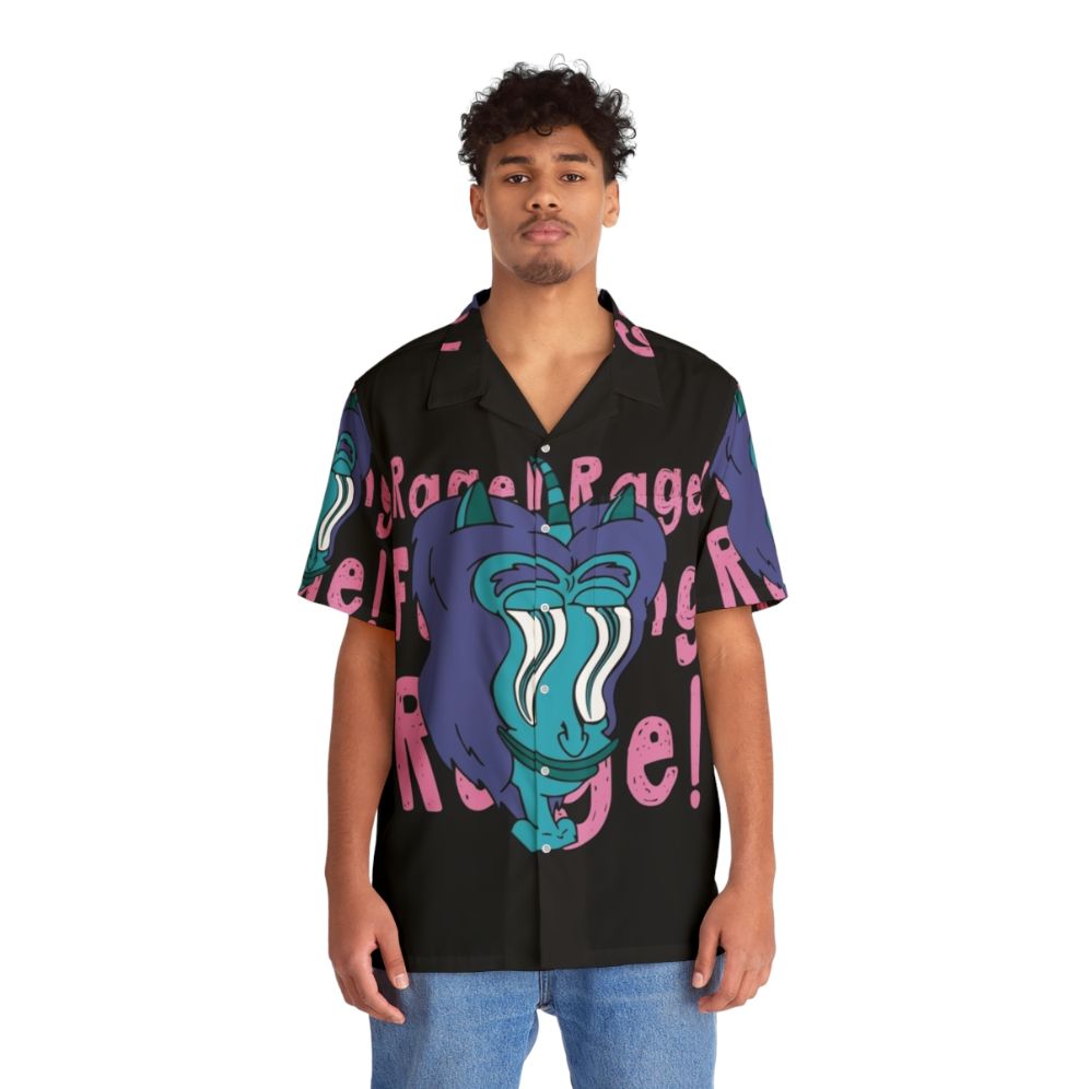 Big Mouth Hormone Monster Hawaiian Shirt 4 - Comedy TV Show Apparel - People Front