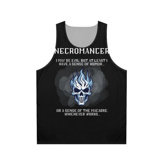 Necromancer Unisex Fantasy Tank Top