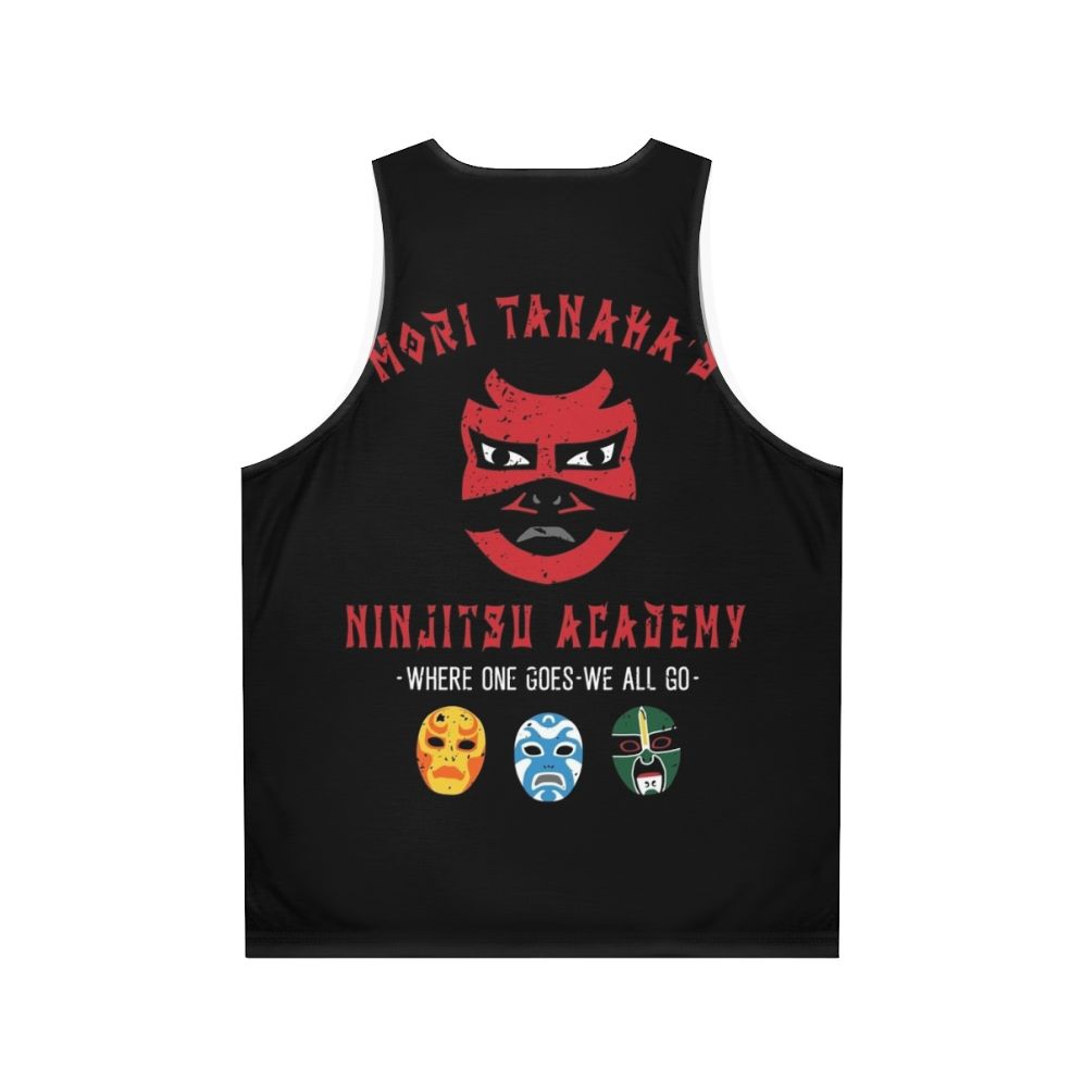 3 Ninjas Ninjitsu School Unisex Tank Top - Back