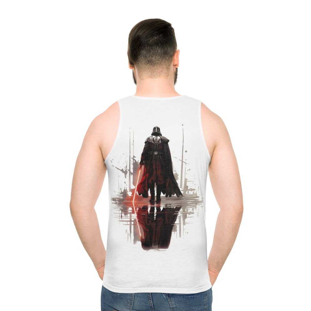 Darth Vader Sith Lord Unisex Tank Top - men back