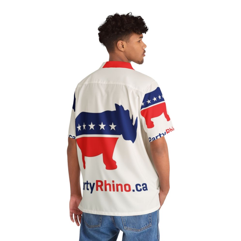 Rhino Party Logo 2019 Hawaii Shirt - People Back