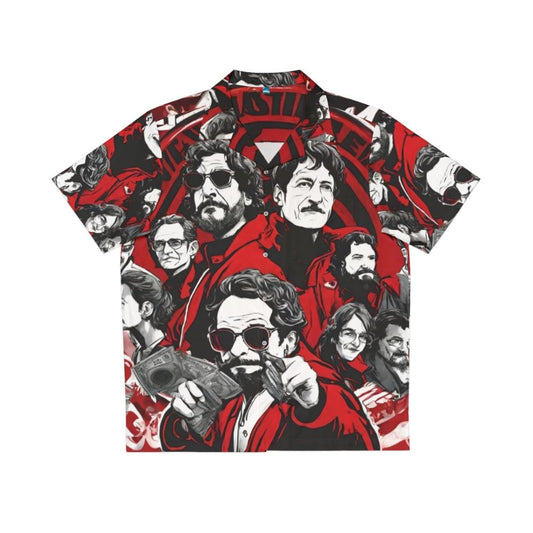 Money Heist Team Artwork Hawaiian Shirt