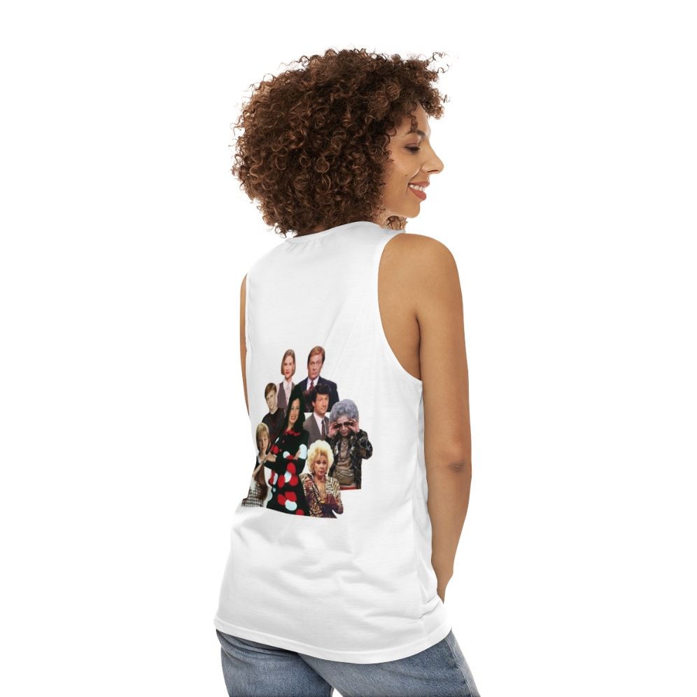 The Nanny 90s TV Show Unisex Tank Top - women back