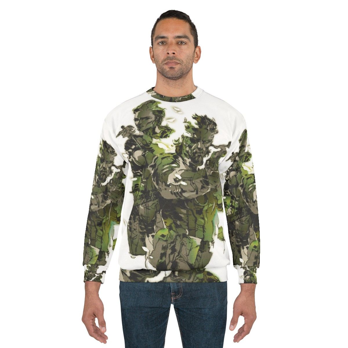 Metal Gear Solid 3 Snake and The Boss Sweatshirt - men