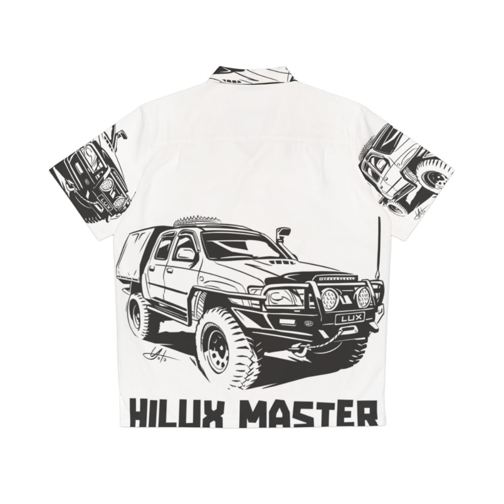 Toyota Hilux Master Hawaiian Shirt - Back