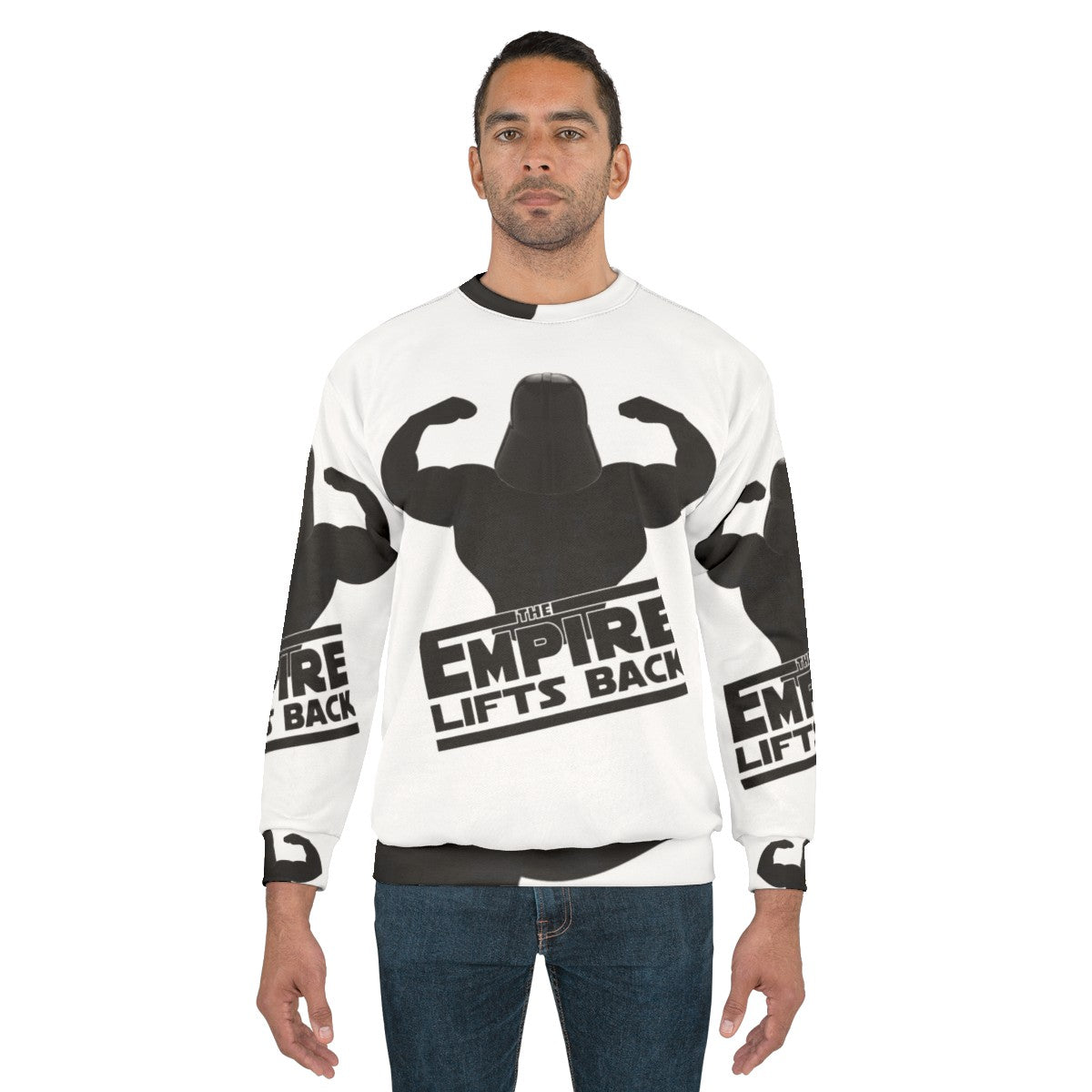 The Empire Lifts Back Sweatshirt - Muscle Building and Weightlifting Apparel - men