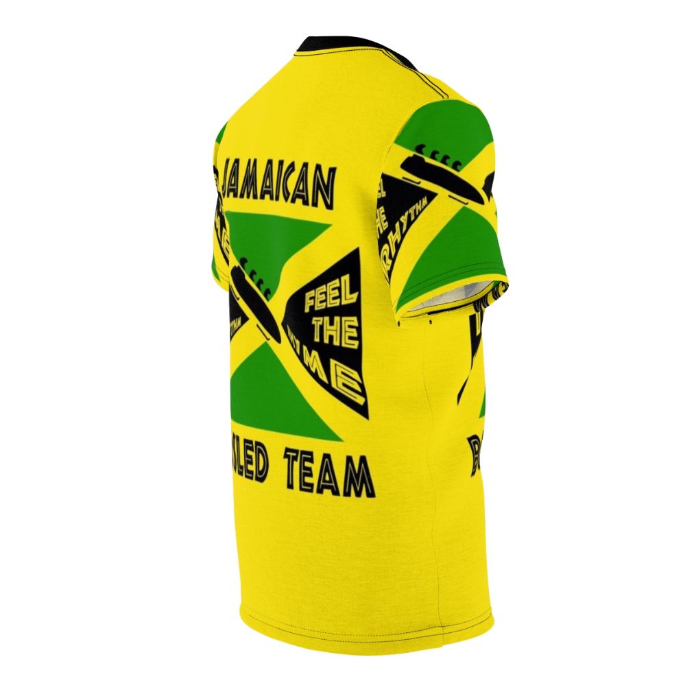 Jamaican Bobsled Team Inspired Retro 90s Costume T-Shirt - men right