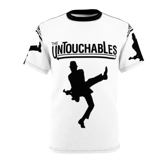 Vintage-inspired The Untouchables band logo graphic t-shirt