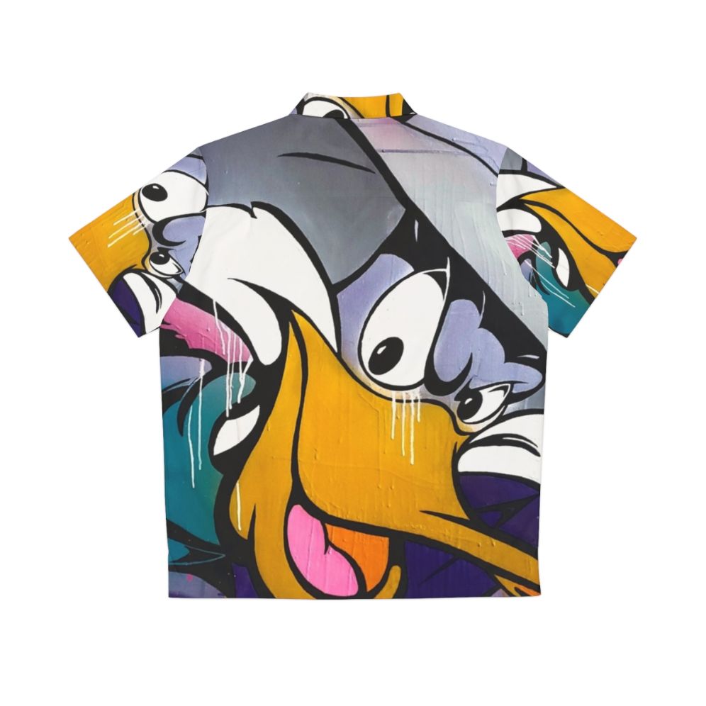 Darkwing Duck Hawaiian-Inspired Shirt - Back