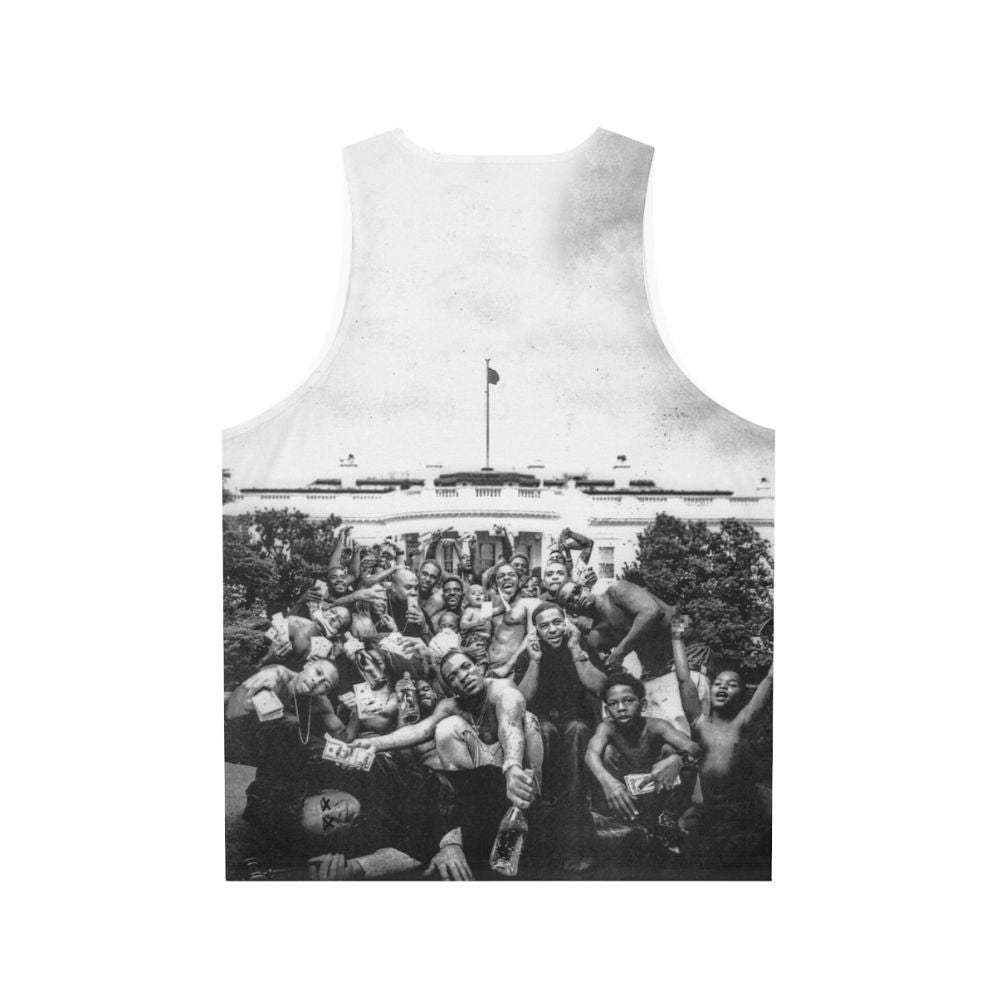 Kendrick Lamar 'To Pimp a Butterfly' unisex tank top - Back