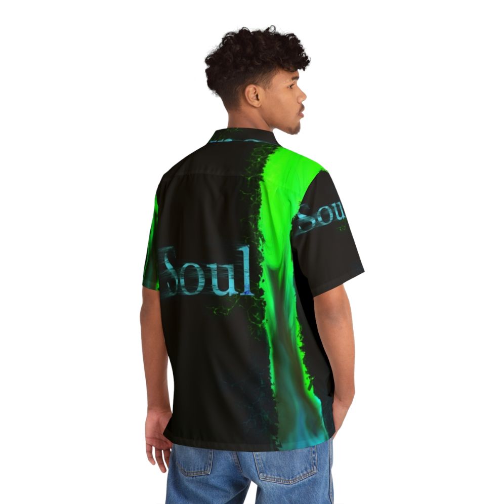 Spiritual Soul Hawaiian Shirt with Twin Flame Design - People Back