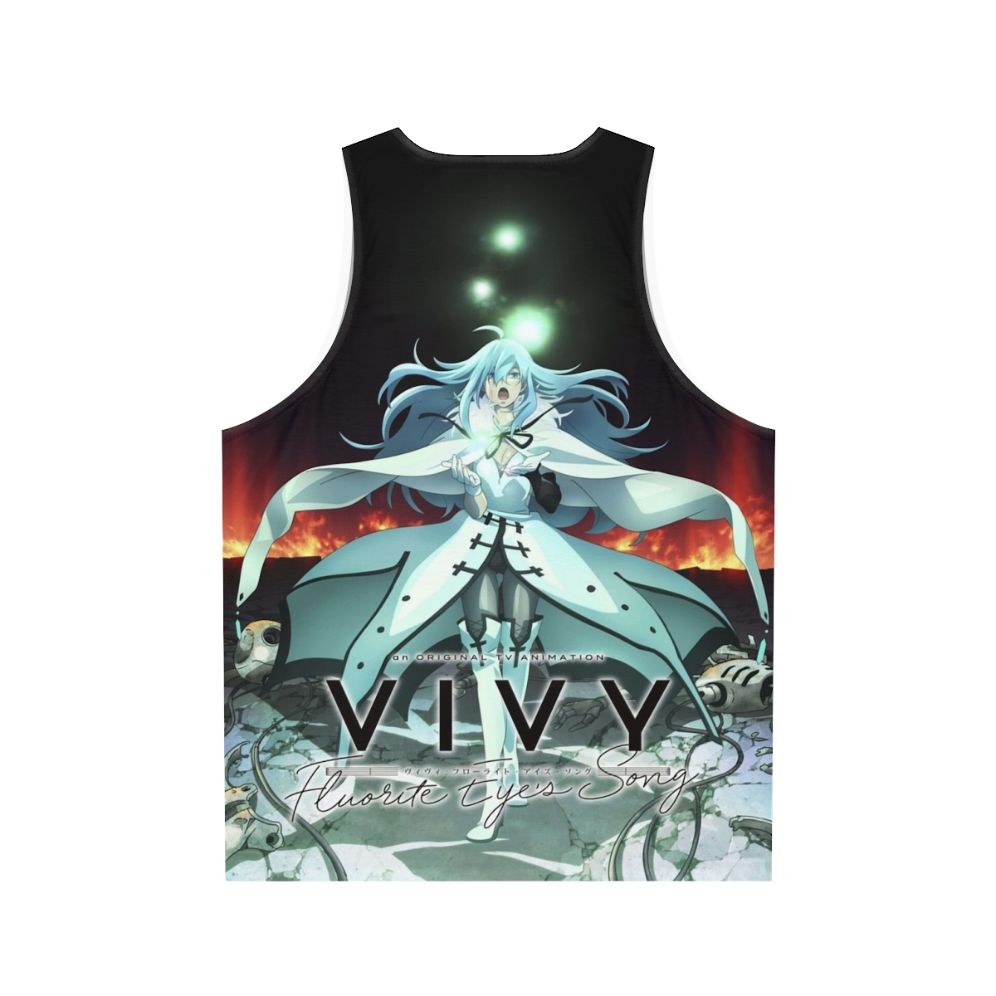 Vivy: Fluorite Eye's Song Unisex Tank Top - Back