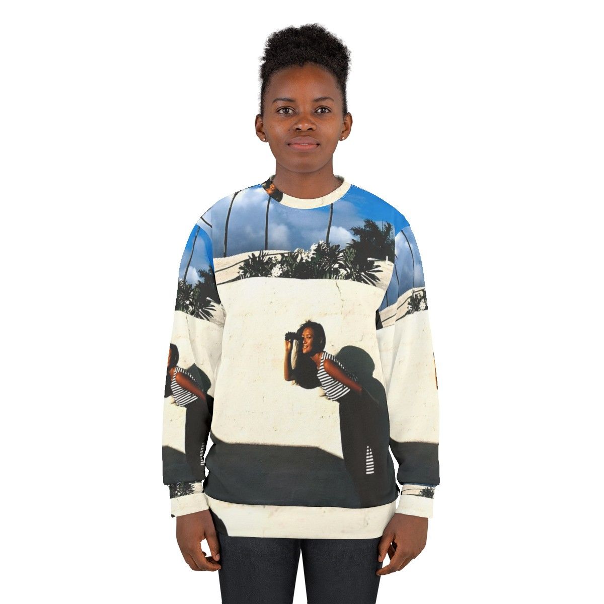 Anri Timely High Definition Sweatshirt - Citypop Music Inspired Nostalgic 80s 90s Retro Fashion - women