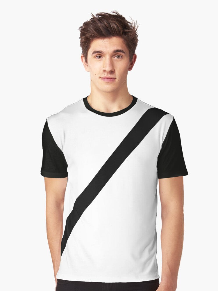 Safety belt car seat belt graphic t-shirt to avoid the fine - Men