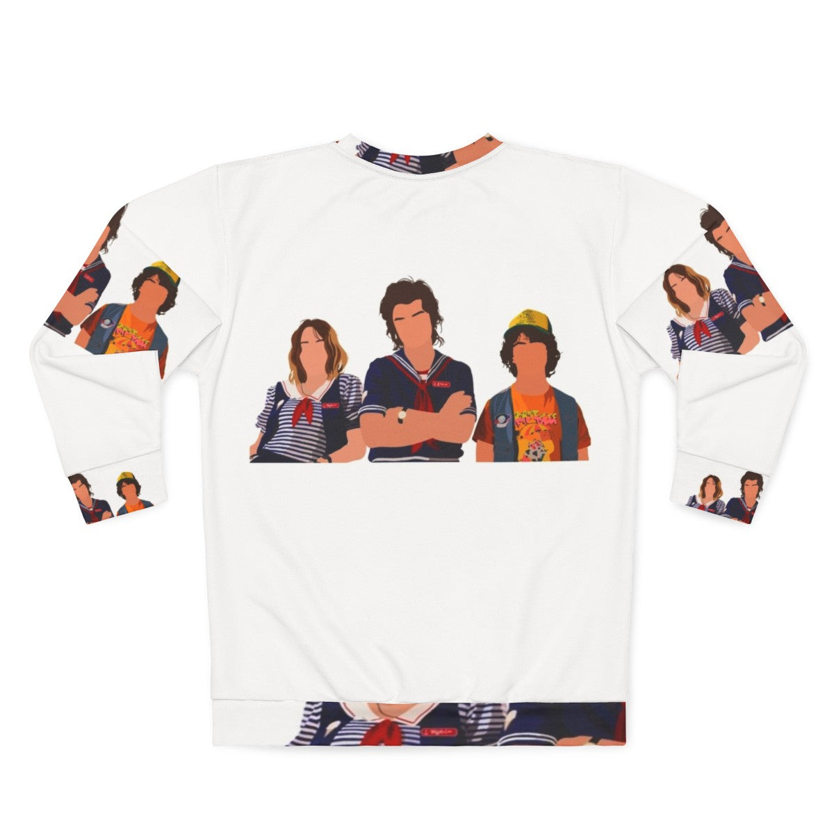 Scoops Ahoy Stranger Things Sweatshirt - Back