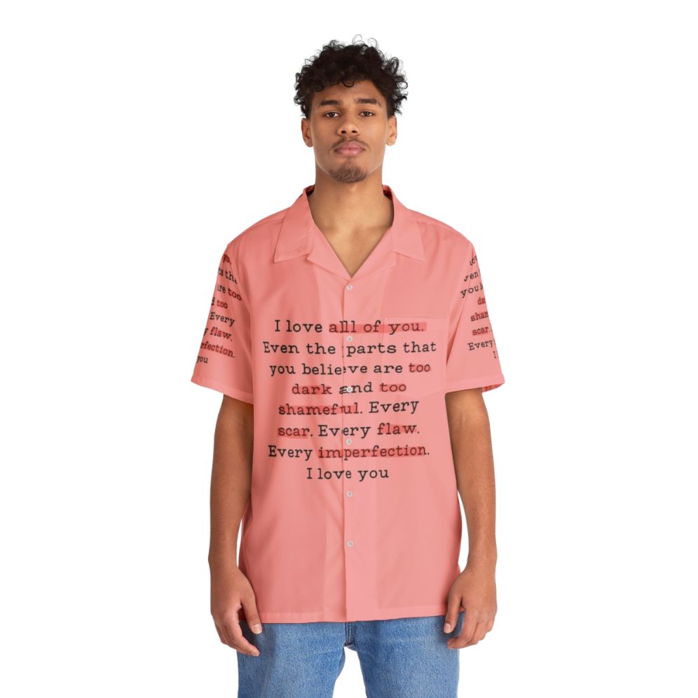 Bridgerton Hawaiian Shirt with Daphne Bridgerton Quotes - People Front