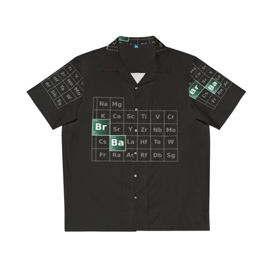 Breaking Bad Periodic Table Hawaiian Shirt with Walter White, Jesse Pinkman, and Heisenberg design