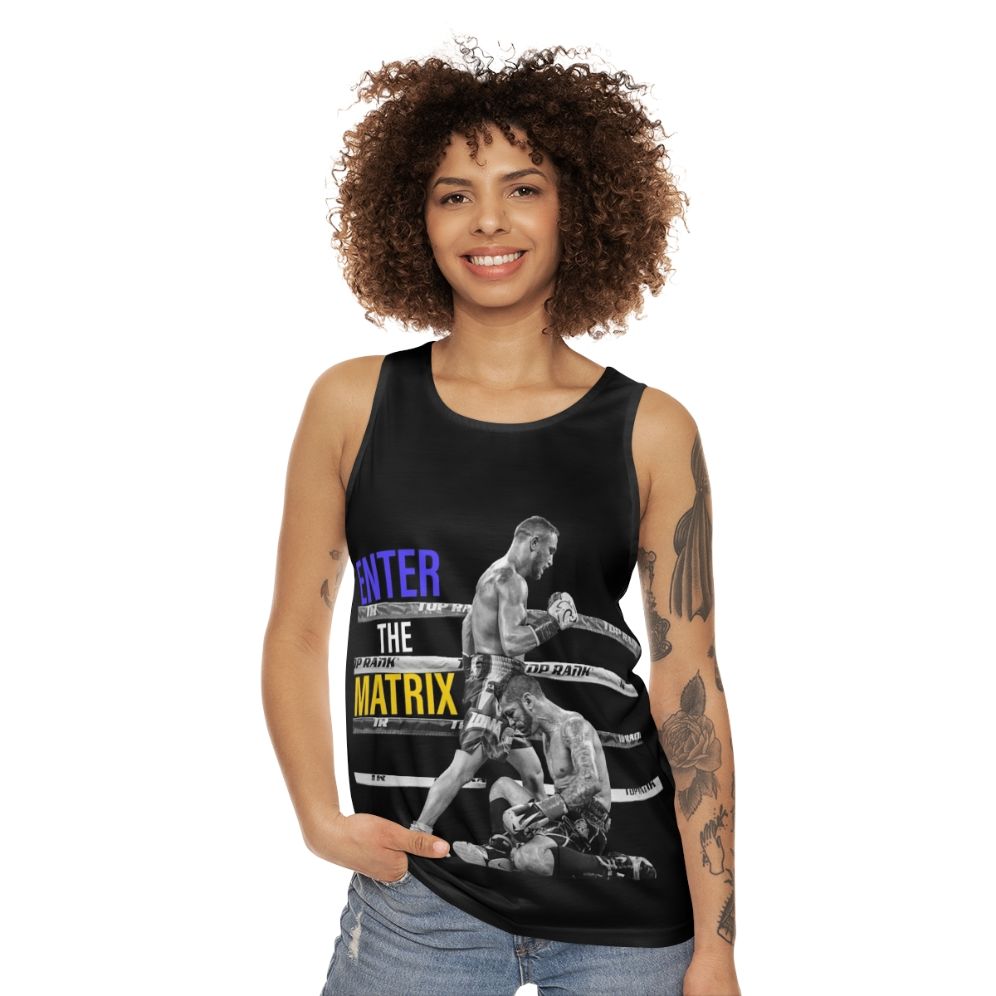 Vasyl Lomachenko boxing tank top - women