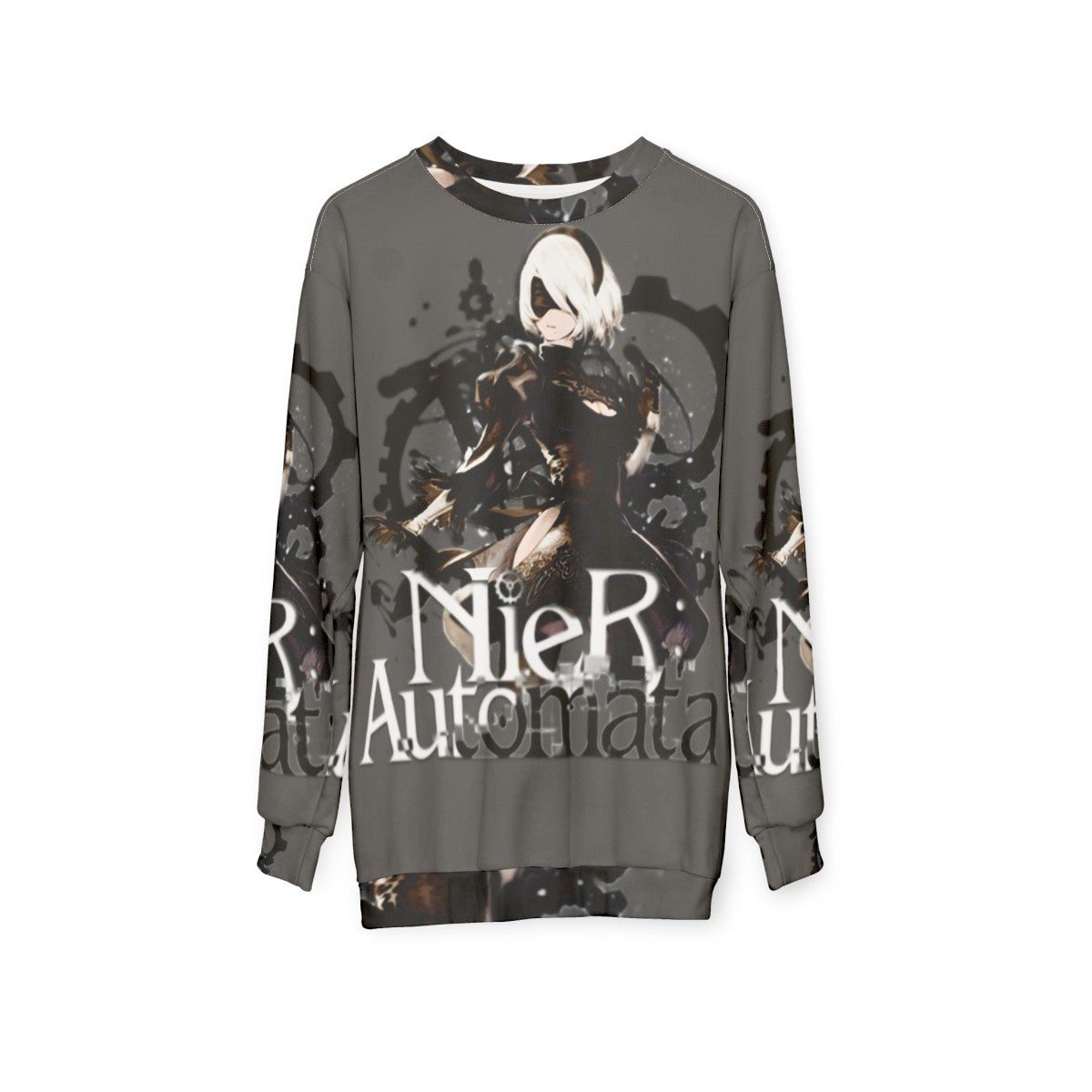 Nier Automata Sweatshirt - hanging