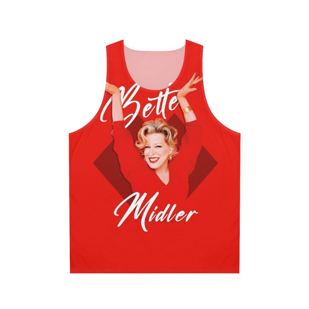 Bette Midler Divine Miss M Unisex Tank Top