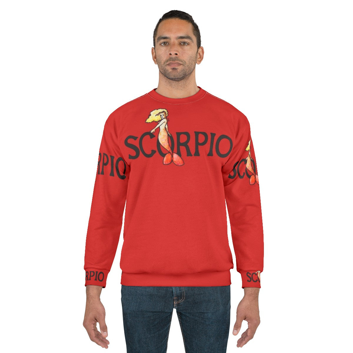 Scorpio Mermaid Zodiac Sweatshirt - men