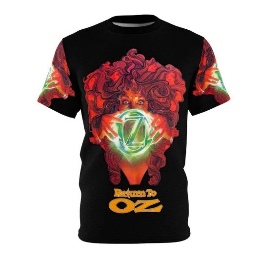 Vintage-style t-shirt featuring the return to oz character Princess Mombi