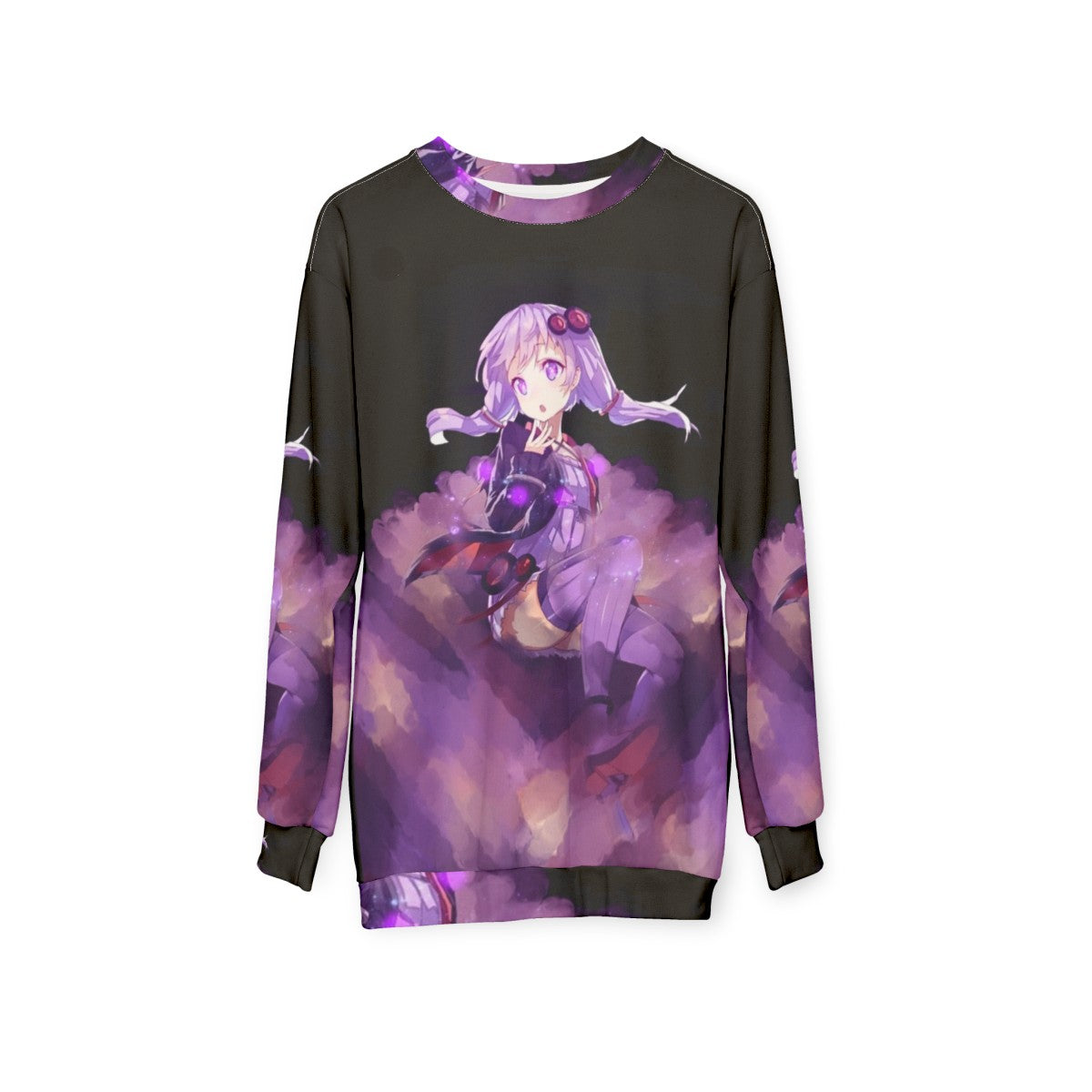 Yuzuki Yukari Anime Vocaloid Graphic Sweatshirt - hanging