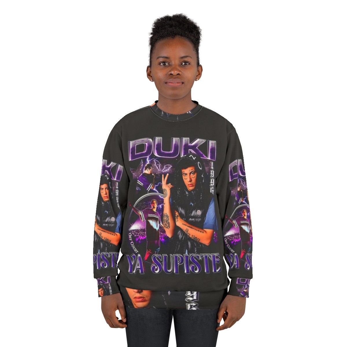 Duki Argentina Rapper Trap Music Sweatshirt - women